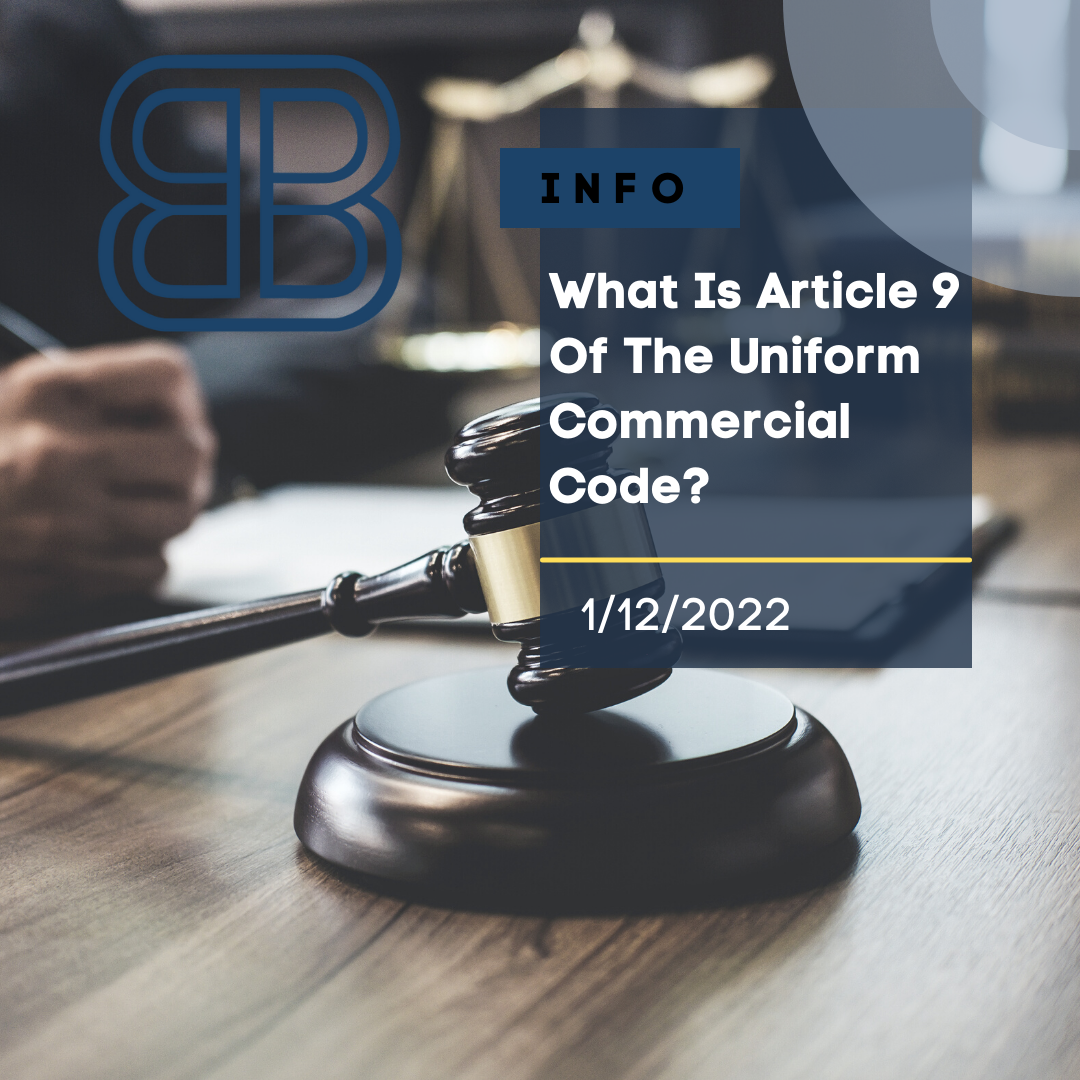 article 9 of the uniform commercial code