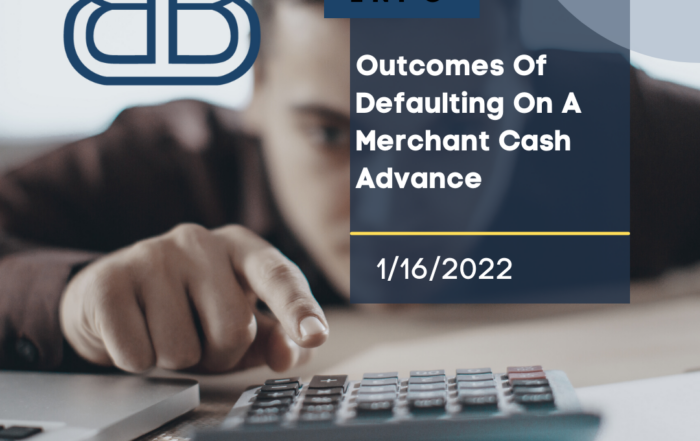 defaulting on a merchant cash advance