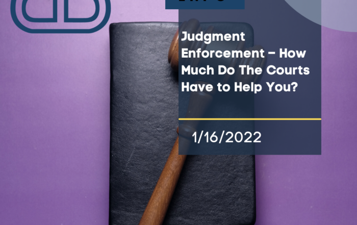 judgement enforcement