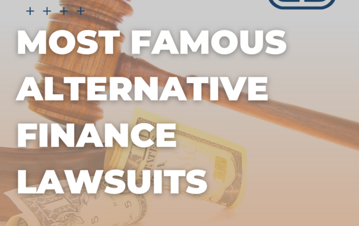 famous alternative finance lawsuits
