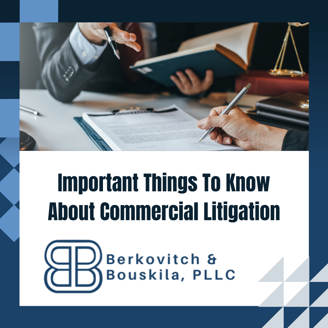 things to know about commercial litigation