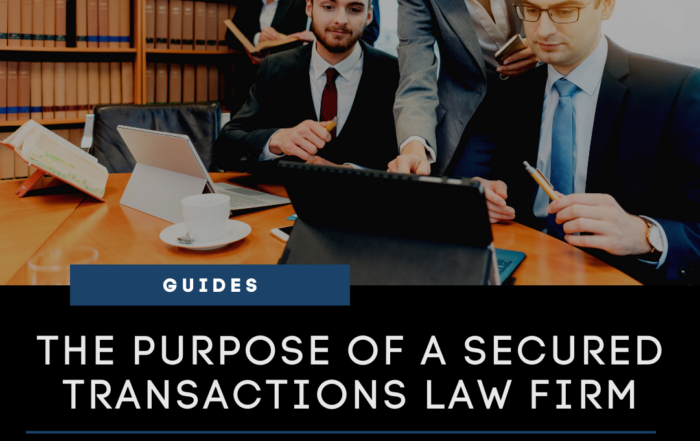 secured transactions law firm