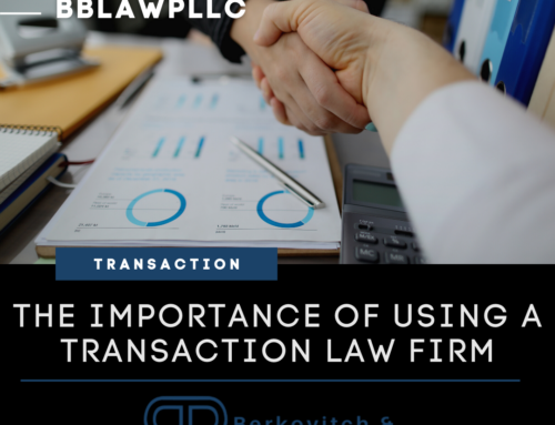 The Importance Of Using A Transaction Law Firm